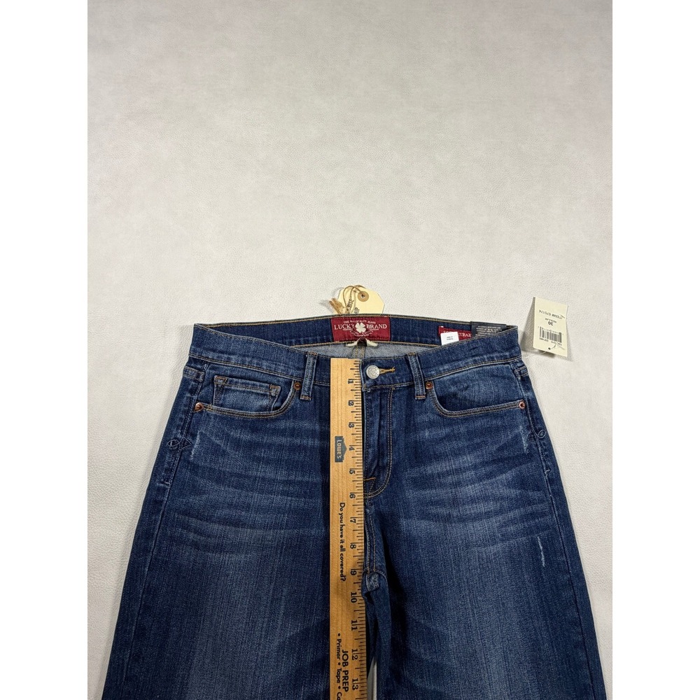 NWT‎ Lucky Brand Sofia Straight Jeans Regular Dark Wash Mid Rise Womens 10/30 - Picture 5 of 10
